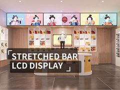 ভেটো 1920X360 উচ্চ উজ্জ্বলতা ডিজিটাল শেল্ফ এজ বিজ্ঞাপন ডিজিটাল সিগনেজস্ক্রিন টিভি মনিটর