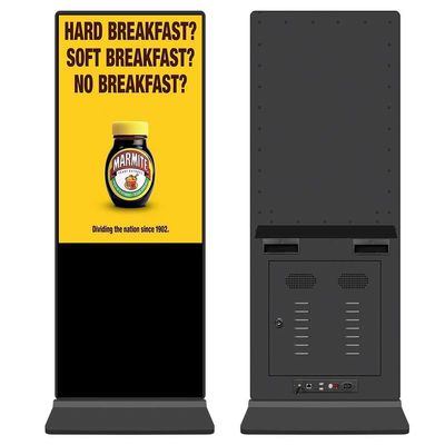 ভেটো ৪৩ ইঞ্চি অ্যান্ড্রয়েড ফ্লোর স্ট্যান্ডিং ডিজিটাল সিগনেজ এলসিডি টোটেম সাপোর্ট ওয়াইফাই ইউএসবি